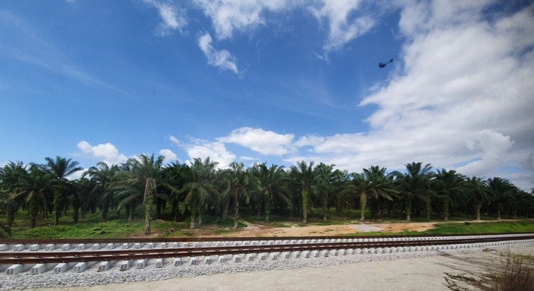 View from Gemas to JB Sentral Train