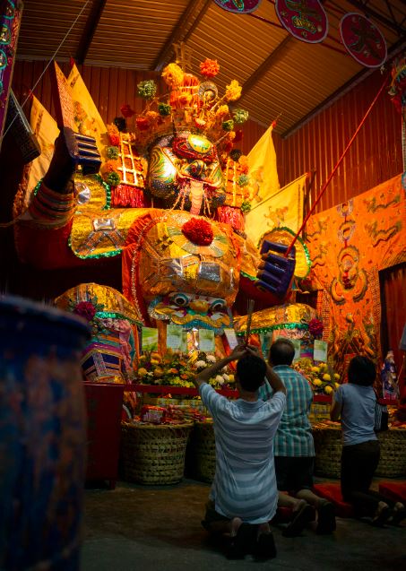 temple, festival, tradition, HD yellow wallpapers, pray, statue, religion images, Malaysia, Asia, human, people images & pictures
