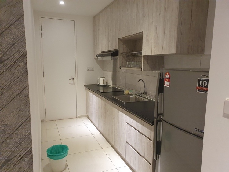 Kitchen at Golden Homestay @ The Robertson, Kuala Lumpur
