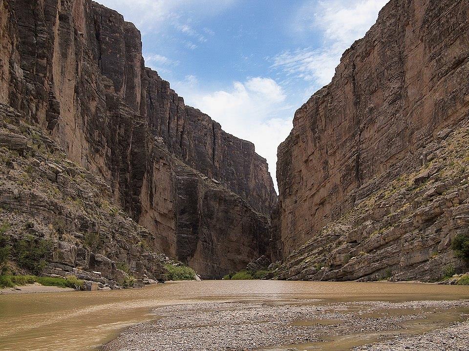Santa Elena Canyon in Big Bend National Park, Texas