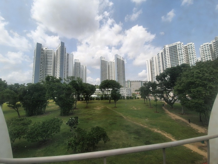 View From Singapore MRT