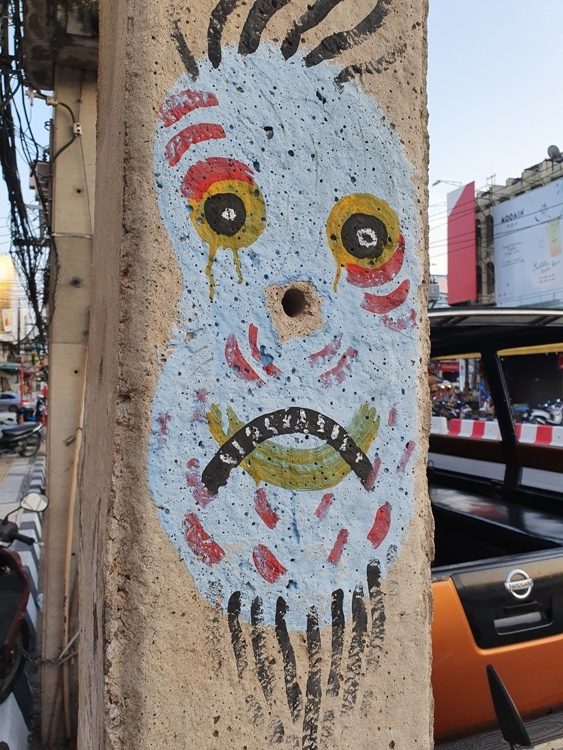 Hua Hin Street Art - Faces