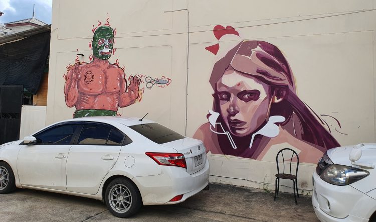 Hua Hin Soi 6 Street Art
