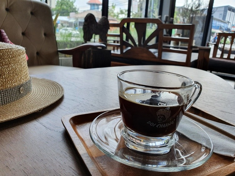 Coffee at Remix Dessert Cafe, Hua Hin