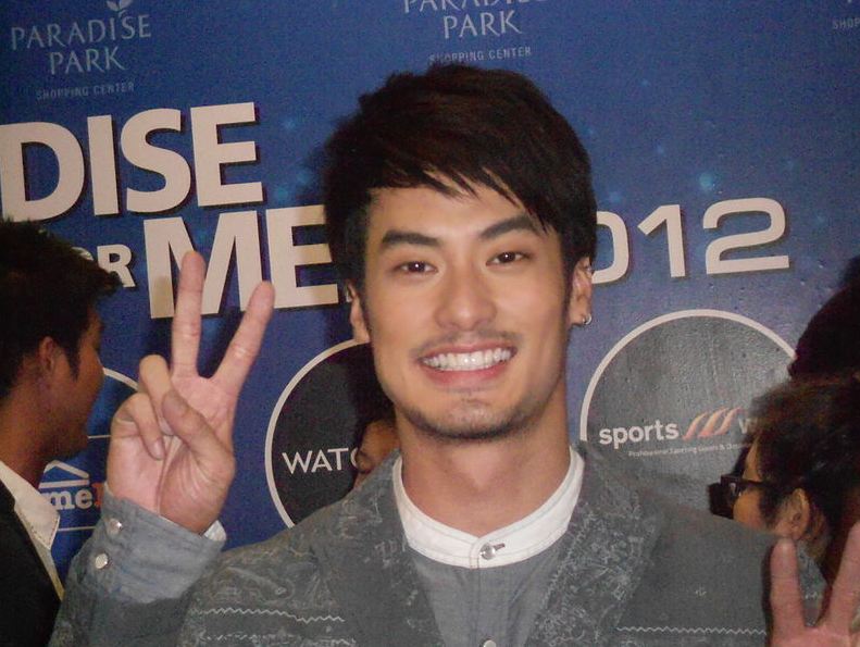 Pakorn, during the Paradise Men 2012