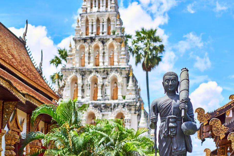 Thailand, Tha Wang Tan, Wiang Kum Kam