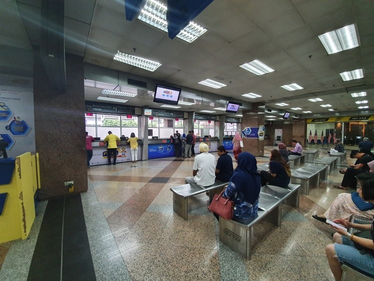 Intercity Ticket Office at KL Sentral Station