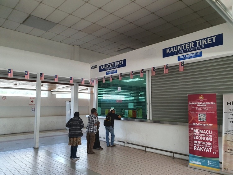 Ticket Office at Padang Besar Train Station
