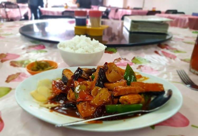 Chili Fish at Wan Fo Yuan Vegetarian Restaurant, Kuala Lumpur