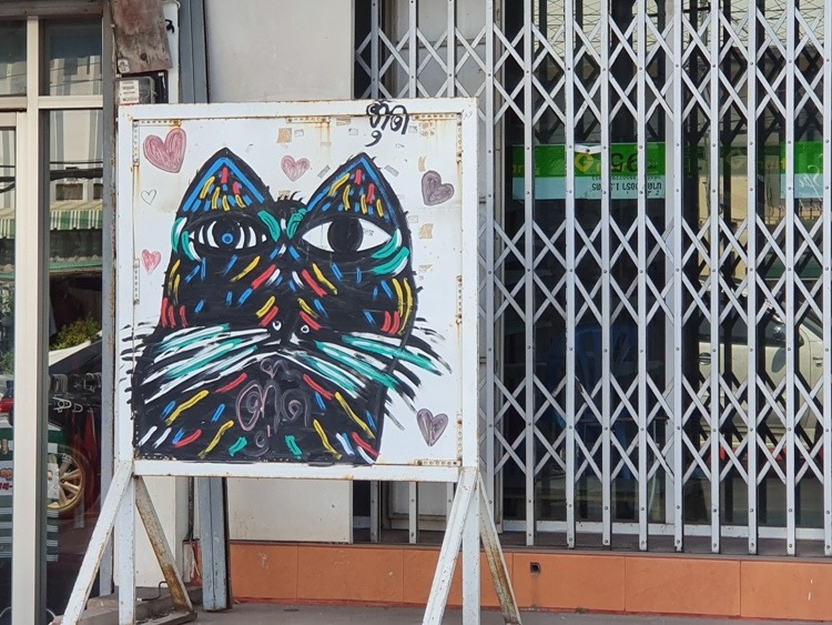 Hua Hin Street Art - Cat