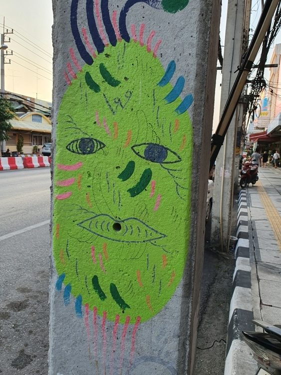 Hua Hin Street Art - Faces