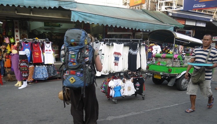 A Backpacker at Khao San Road, Bangkok