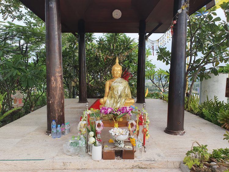 Shrine at Wat Khao Sanam Chai