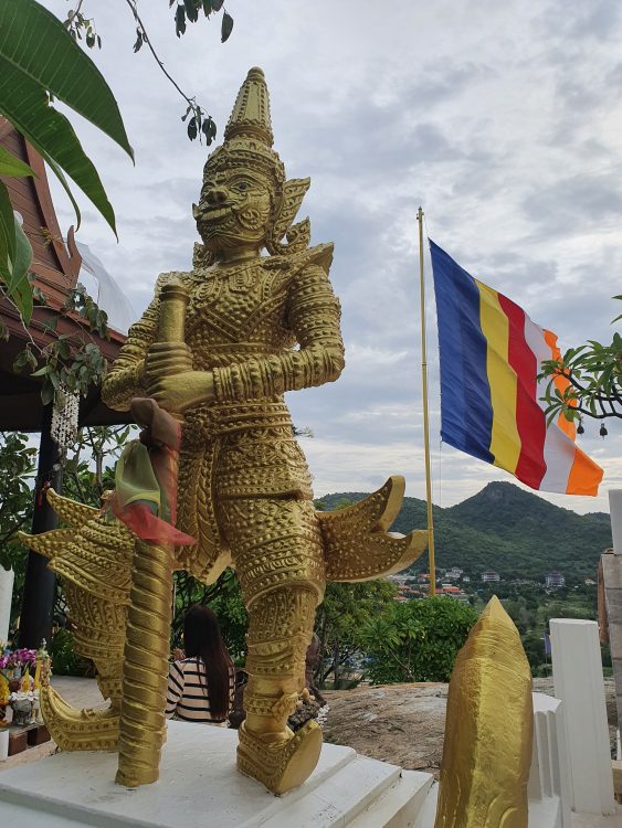 Statue at Wat Khao Sanam Chai