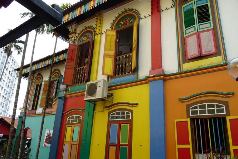 Little India district in Singapore