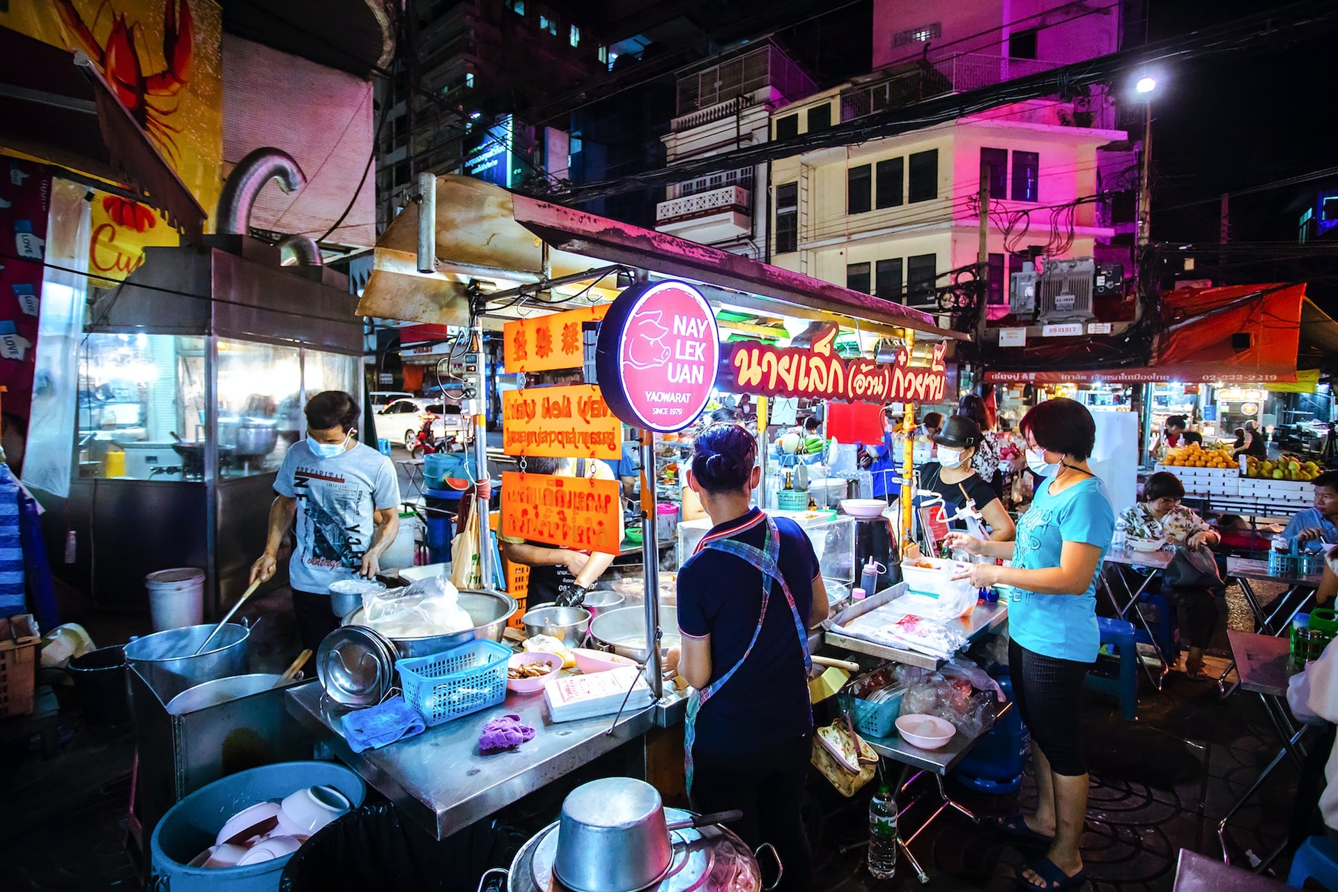 Thailand, Bangkok, Bangkok street food, china town, noodles, rolled noodles, people images & pictures, human, market, bazaar, shop, shopping, creative common images